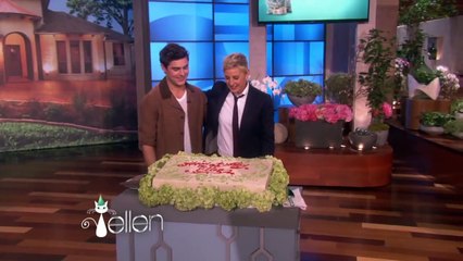 Exclusive! Ellen Gets Her Birthday Cake