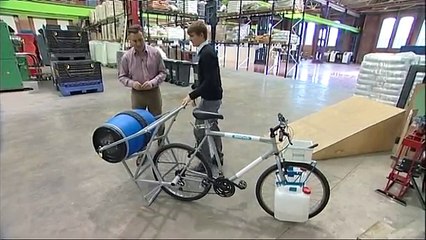 SpinCycle Pedal Powered Washing Machine (Look North)