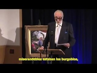 "Jabberwocky", de L. Carroll, recitado por Christopher Lee (Subtítulos en castellano)