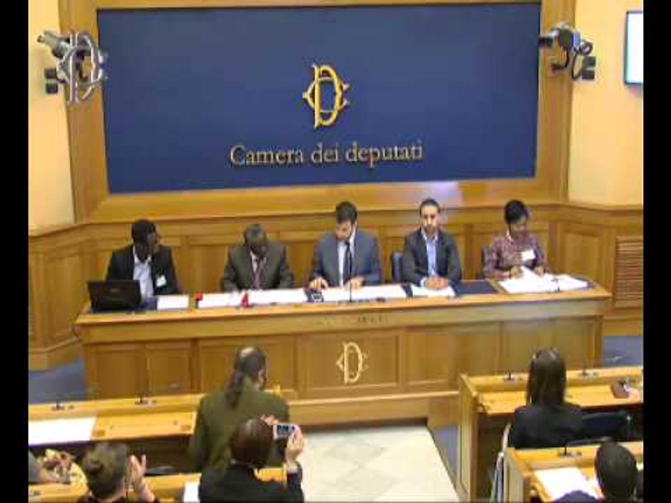 Roma - Immigrazione - Conferenza stampa di Kahlid Chaouki (21.05.15)