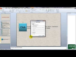 PowerPoint 2010 : Insérer des boutons d'action  et  liens hypertexte