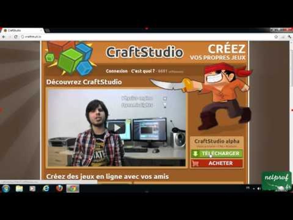 CraftStudio - créez vos propres jeux vidéo - 1