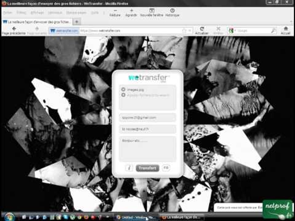 envoi de gros fichier(s) par mail jusqu'à 2Go