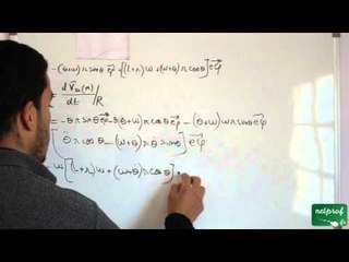 Composition du vecteur vitesse et accélération, Exercice 2, part 17 (dernière partie)