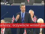 Nigel Farage o demokracji w Unii Europejskiej