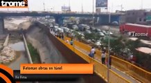 Lima: Reinician obras del túnel bajo el río Rímac
