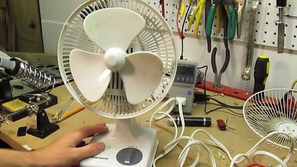 Fix table fan stiff bearing