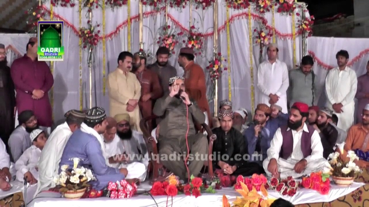 Complete Dil di Tasbeeh Qari Shahid Mahmood Qadri at mehfil naat Noor ki Barsat 2015 Bhulwal Sargodha