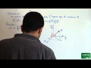 Les opérateurs différentiels, exerice 1, part 1