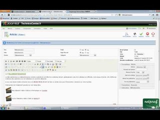 Joomla 9 Lien vers le fichier pour le télécharger