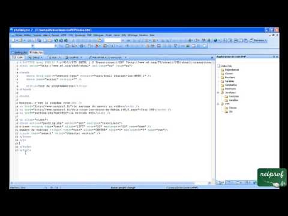Cour 11 : Comment construire les pages de mon site avec PHP