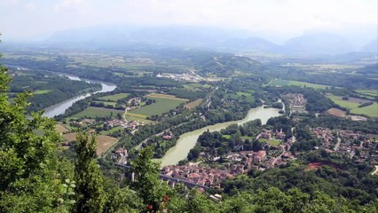 Crue décennale de l'Isère dans le Royans Vercors