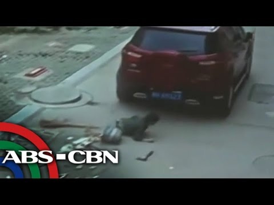 6-year-old boy ran over by car survives