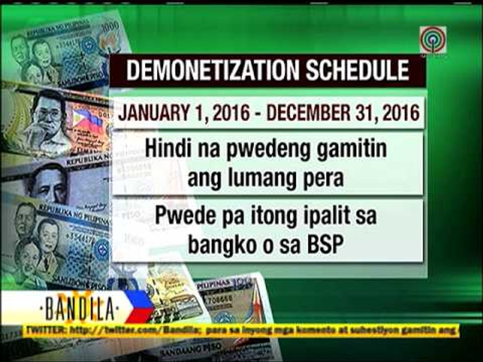 Why you should exchange old peso bills in banks video Dailymotion