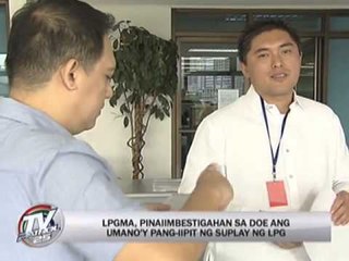 DOE confirms problem on LPG supply