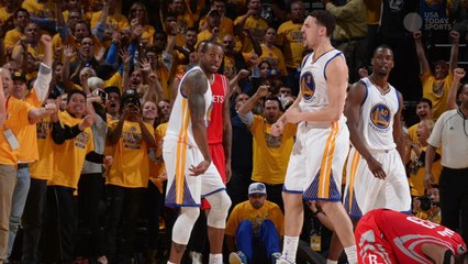 下载视频: Too little too late for Rockets vs. Warriors in Game 2