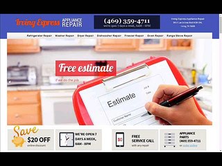 Irving Express Appliance Repair-(469) 359-4711