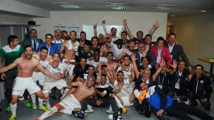 Bursaspor soyunma odası yanıyor