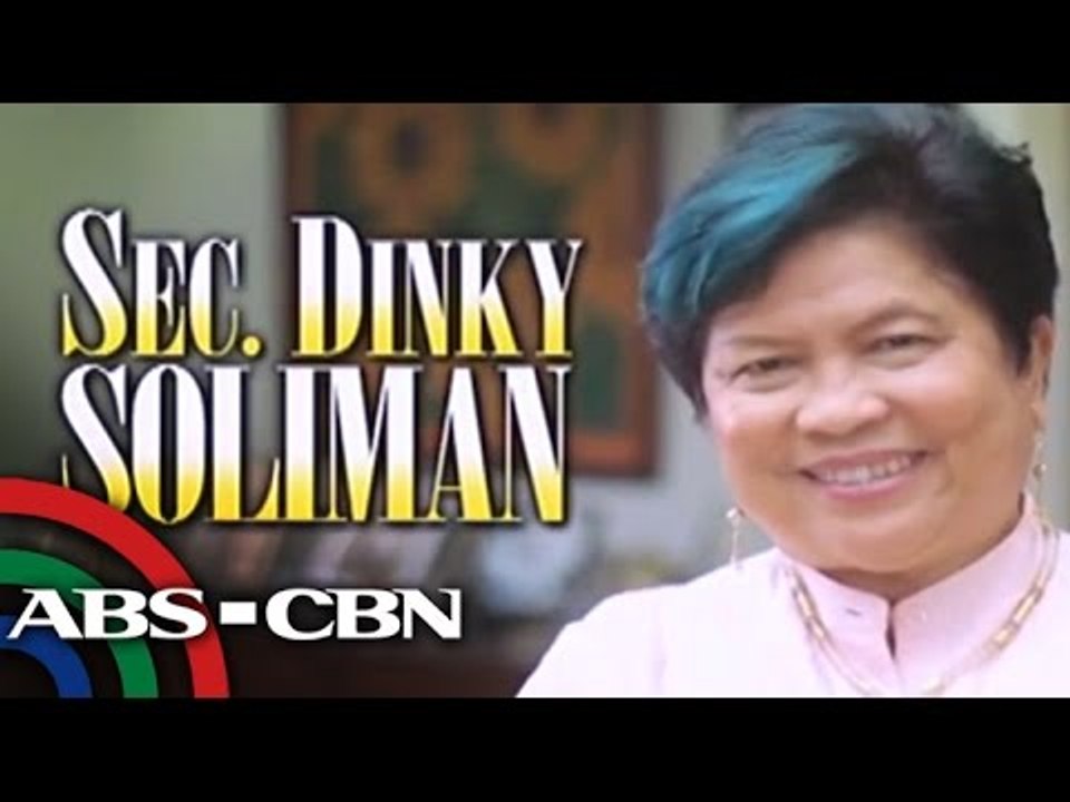 One on one with Sec. Dinky Soliman