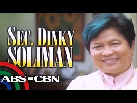 One on one with Sec. Dinky Soliman