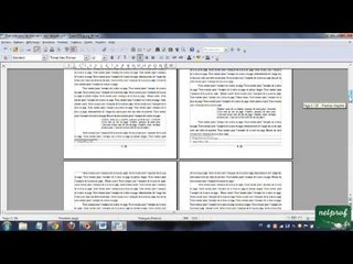 Open Office Writer Mettre à jour la table de matières