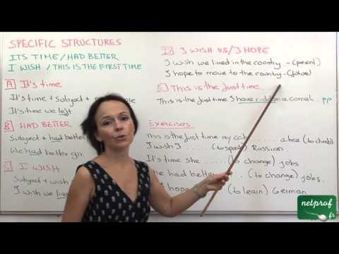 02 Specific structures - Les structures spécifiques