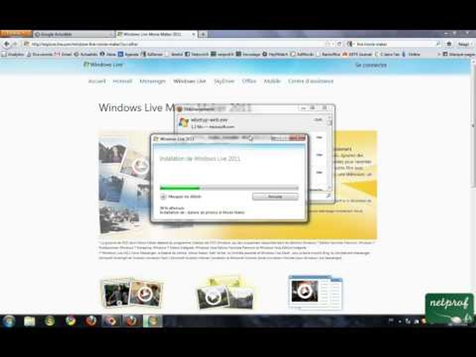 Live Movie Maker 1 Installation