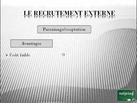 Besoins en personnel et recrutement