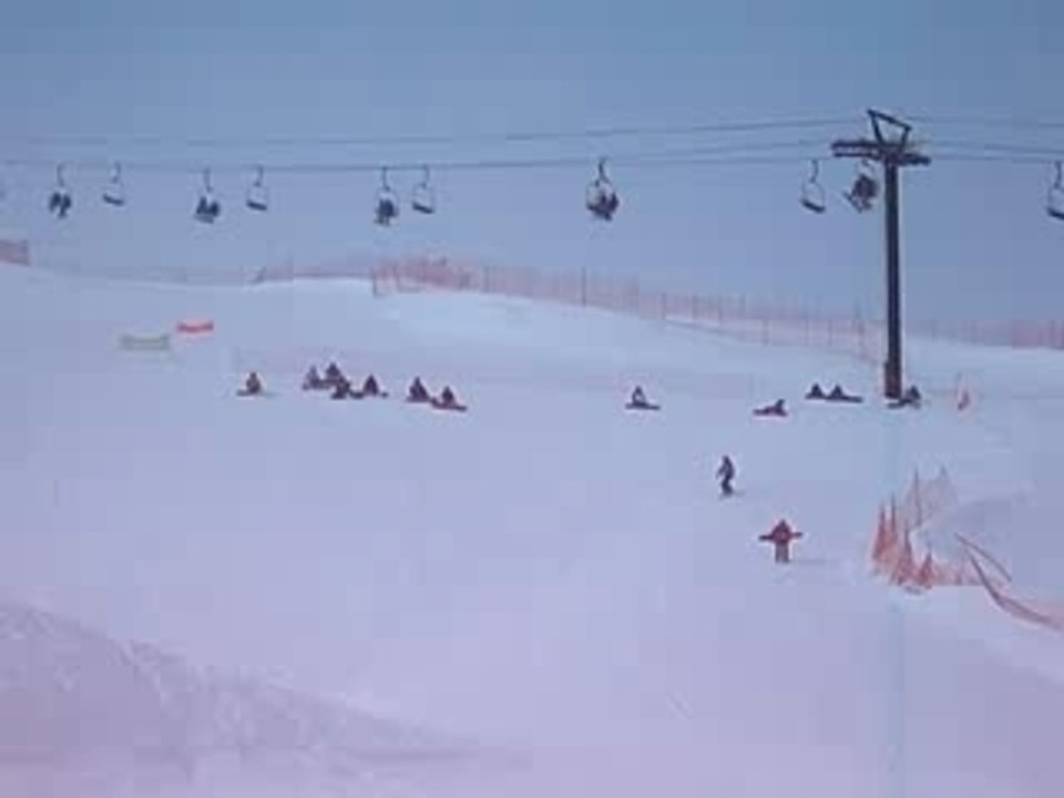 Backflip à Tignes