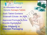Buy an affordable pack of Kamagra tablets