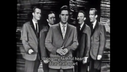 Elvis Presley - Love me (ed sullivan 1956 very rare live)