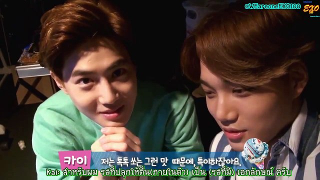 【THAISUB】150521 Suho Kai - Baskin Robbins สัมภาษณ์ตัวเอง | WEareoneEXO100