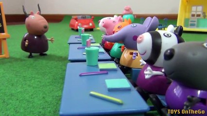 Peppa Pig Classroom Playset Bandai Juguetes de Peppa Pig