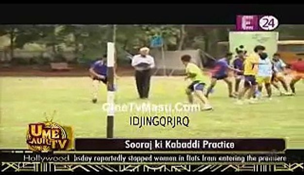 Diya Aur Batti Hum 22th May 2015 Sooraj Ki Kabaddi Practice CineTvMasti.Com