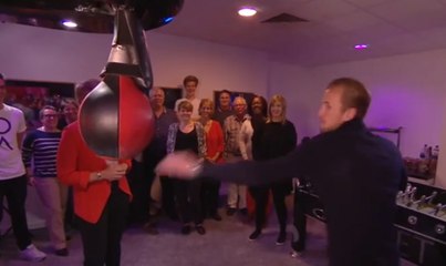 Harry Kane smashes a new punch bag record
