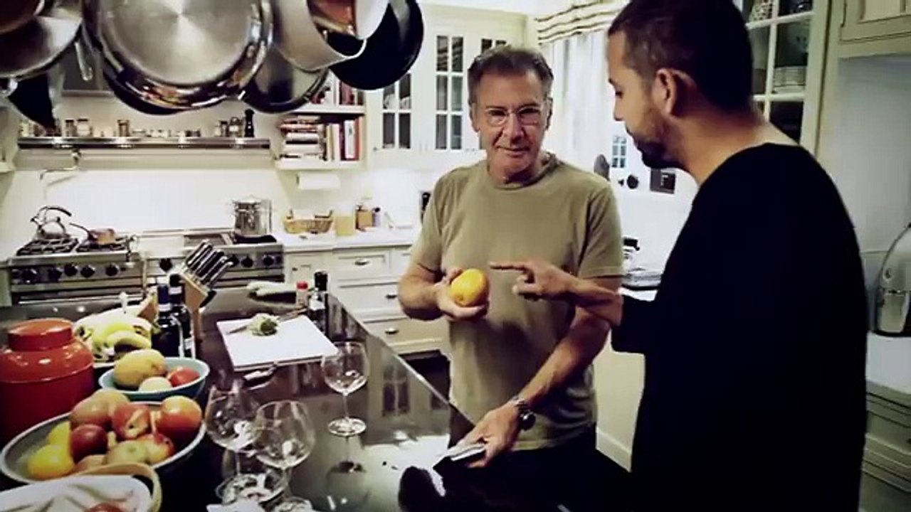 Harrison Ford Get the Fuck outa my house - Magician David Blaine