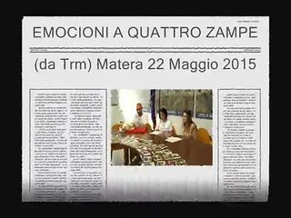 EMOZIONI A QUATTRO ZAMPE MATERA 22-5-2015