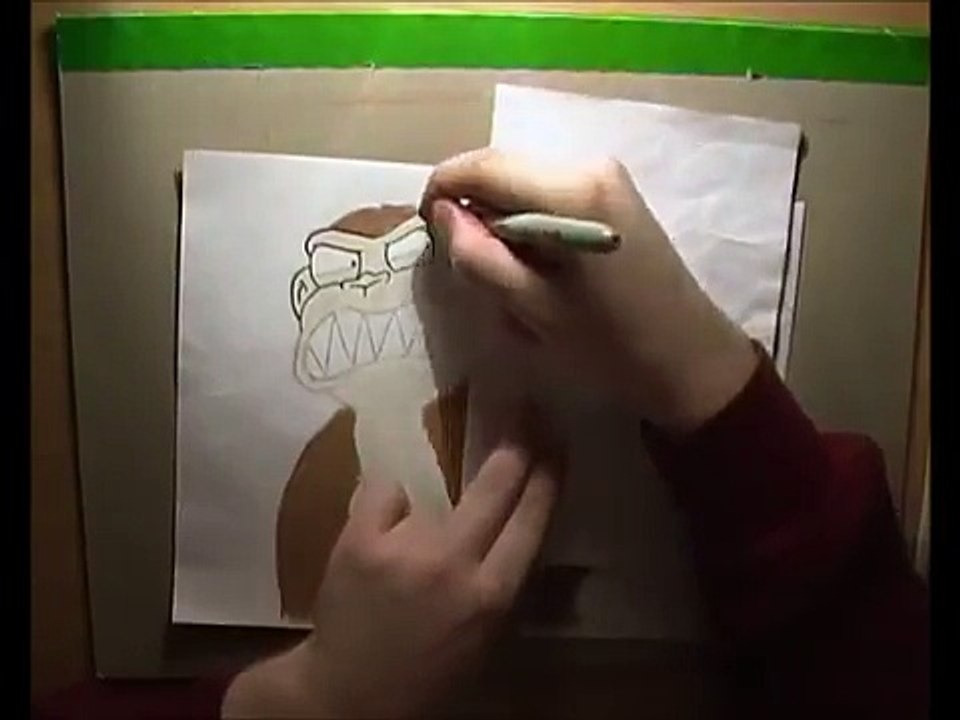 59th drawing:Evil Monkey