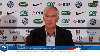 FFFTV Live : La conférence de presse de Didier Deschamps. (REPLAY)