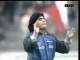 (calcio) Riscaldamento di Maradona