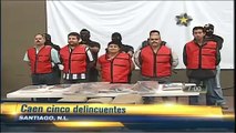 5 Sicarios Cartel Golfo detenidos en Santiago NL