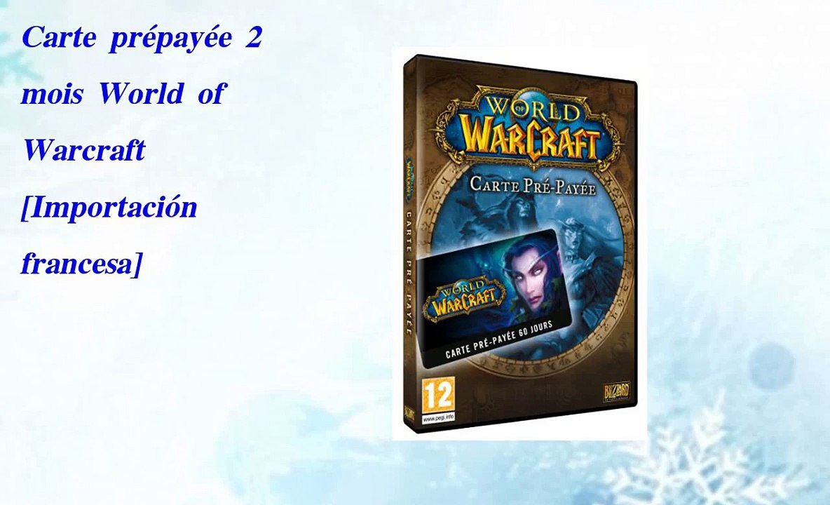 Carte prépayée 2 mois World of Warcraft [Importaci