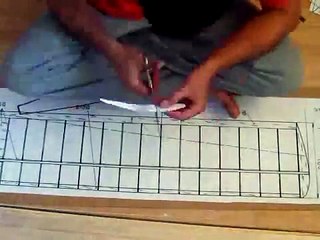 Fast motion RC model glider build