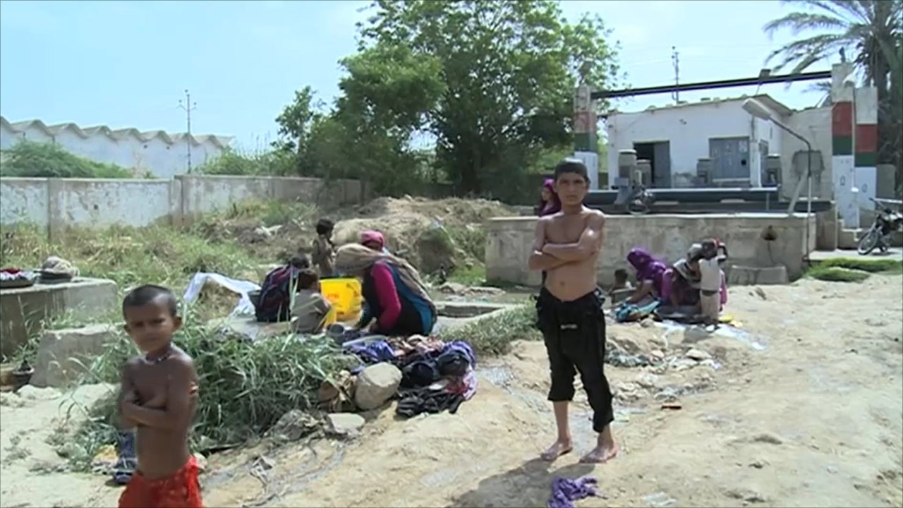 أزمة مياه شرب خانقة في كراتشي بباكستان