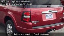 2008 Ford Explorer XLT 4x4 SUV for sale in Rustburg, VA 2458