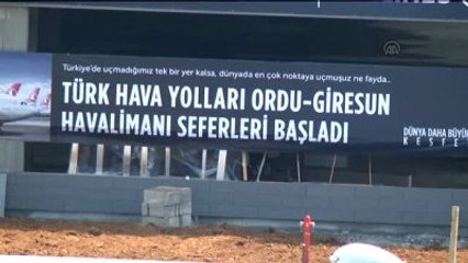 Ordu-Giresun Havalimanı'nda Tarifeli Seferler Başladı