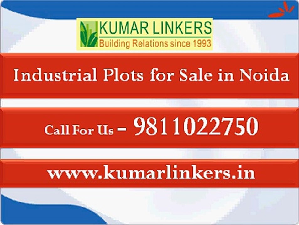 Industrial Plots in Noida- 09811022750