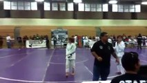 Girl breaks boys arm in jiu jitsu