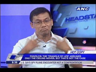 Phivolcs: 'Triangle of life theory' is a hoax