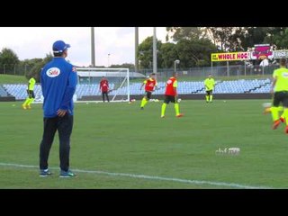 Sub-20:  Seleção faz primeiro treino com grupo completo